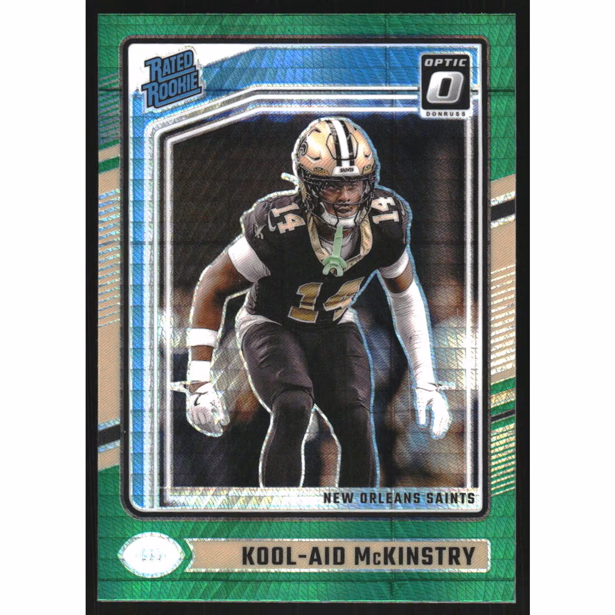 2024 Donruss Optic Green Hyper #264 Kool-Aid McKinstry RR 6 2024 Donruss Optic Green Hyper #264 Kool-Aid McKinstry RR
