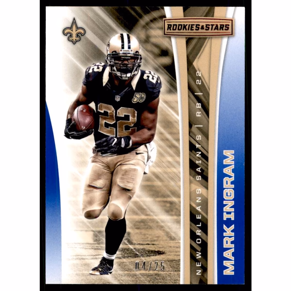 2017 Rookies and Stars Red and Blue #155 Mark Ingram