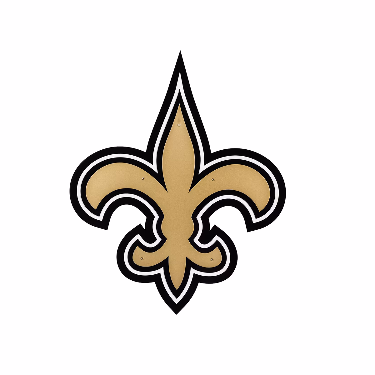 New Orleans Saints 23" Layered Metal Wall Art Sign 2 New Orleans Saints 23" Layered Metal Wall Art Sign
