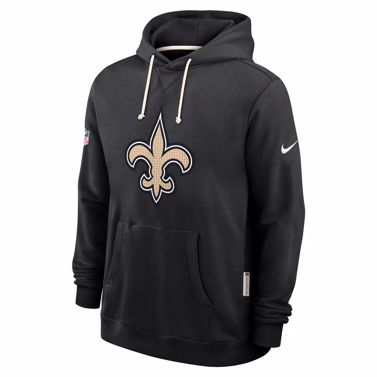Men's Nike Black New Orleans Saints Sideline Standard Issue Initial Home Dri-FIT Hoodie 6 Men's Nike Black New Orleans Saints Sideline Standard Issue Initial Home Dri-FIT Hoodie