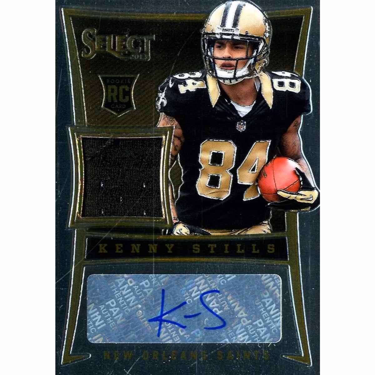 2013 Select Rookie Jersey Autographs #205 Kenny Stills/499 19 2013 Select Rookie Jersey Autographs #205 Kenny Stills/499