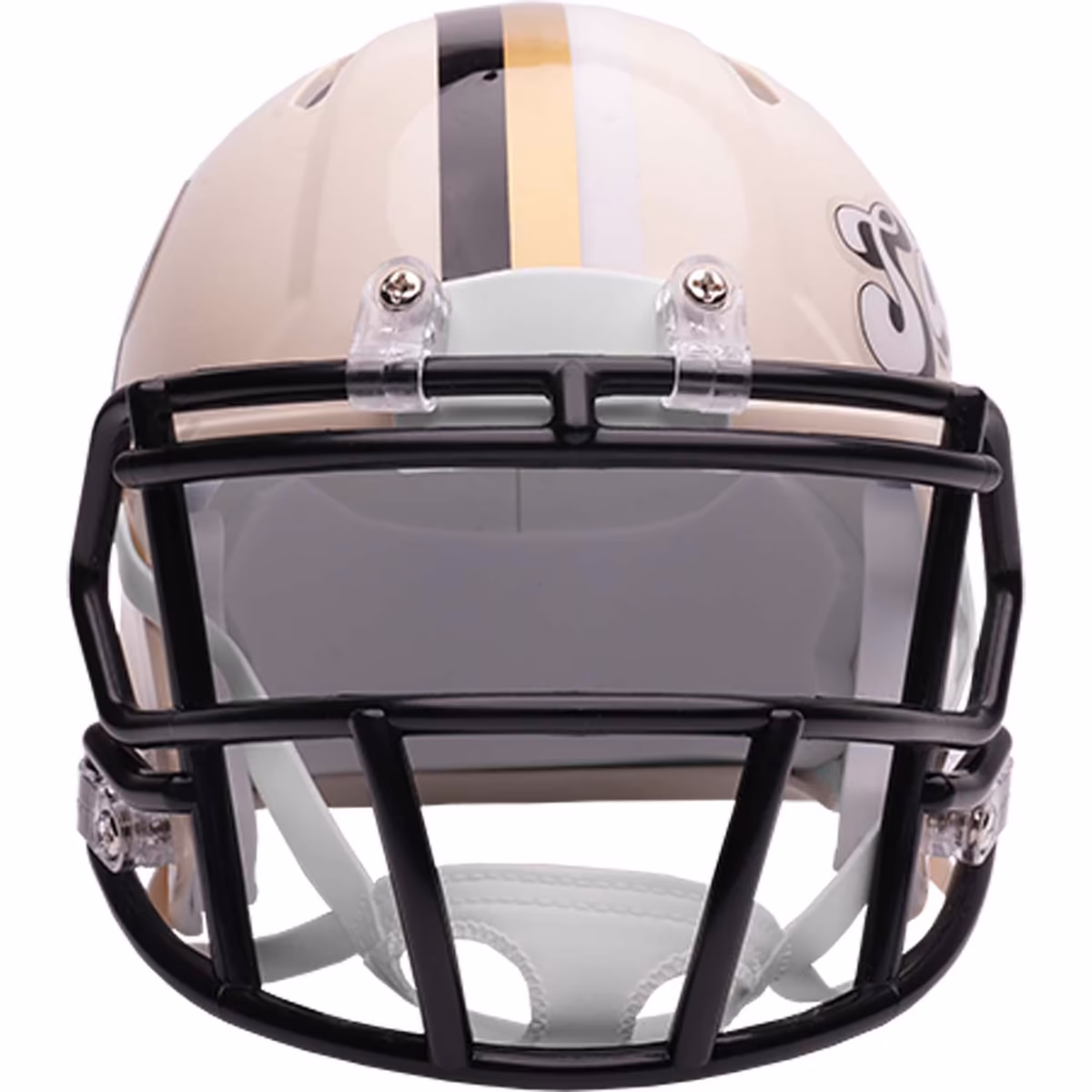 New Orleans Saints Riddell Retro Collection Speed Mini Helmet 4 New Orleans Saints Riddell Retro Collection Speed Mini Helmet