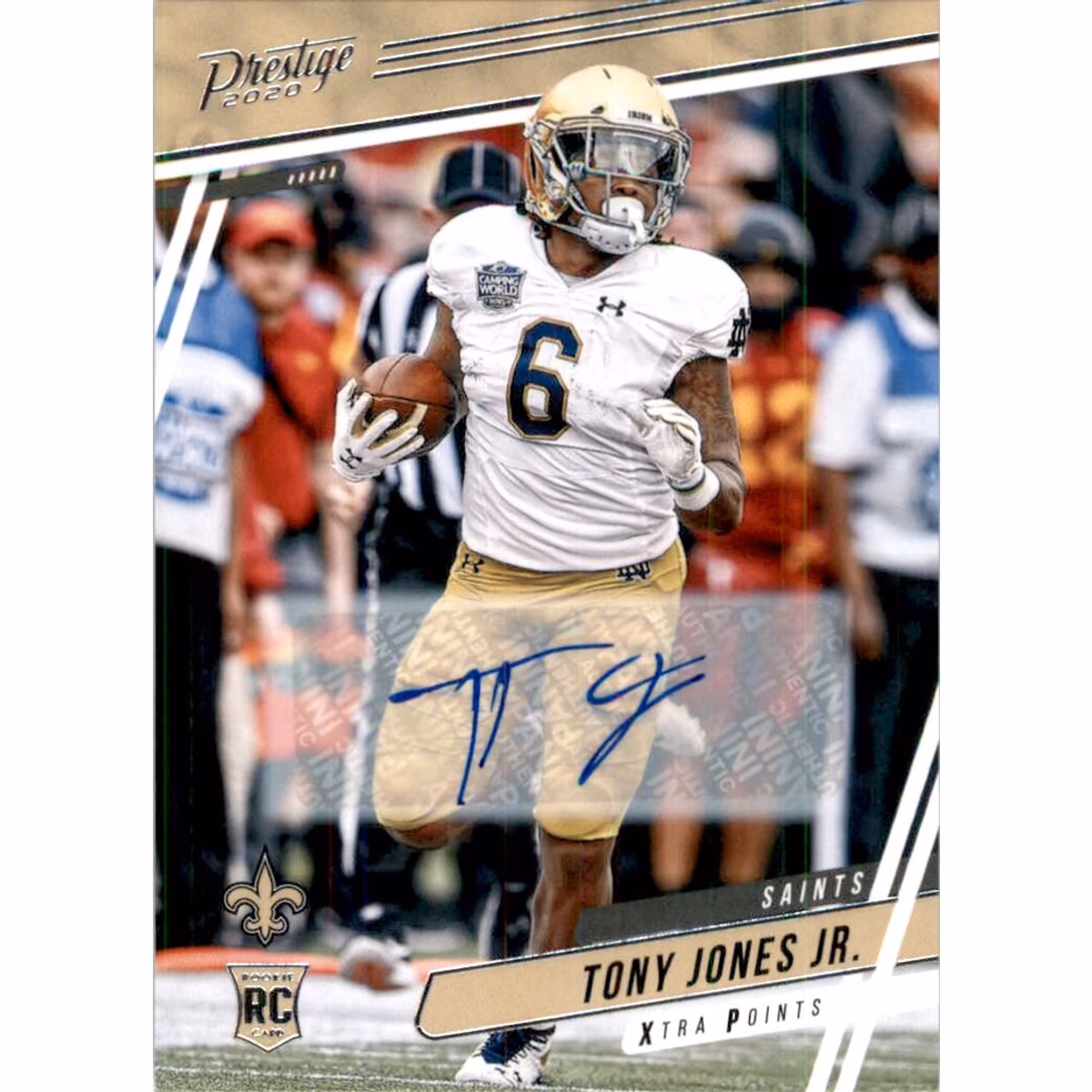 2020 Prestige Xtra Points Signatures #293 Tony Jones Jr. 14 2020 Prestige Xtra Points Signatures #293 Tony Jones Jr.