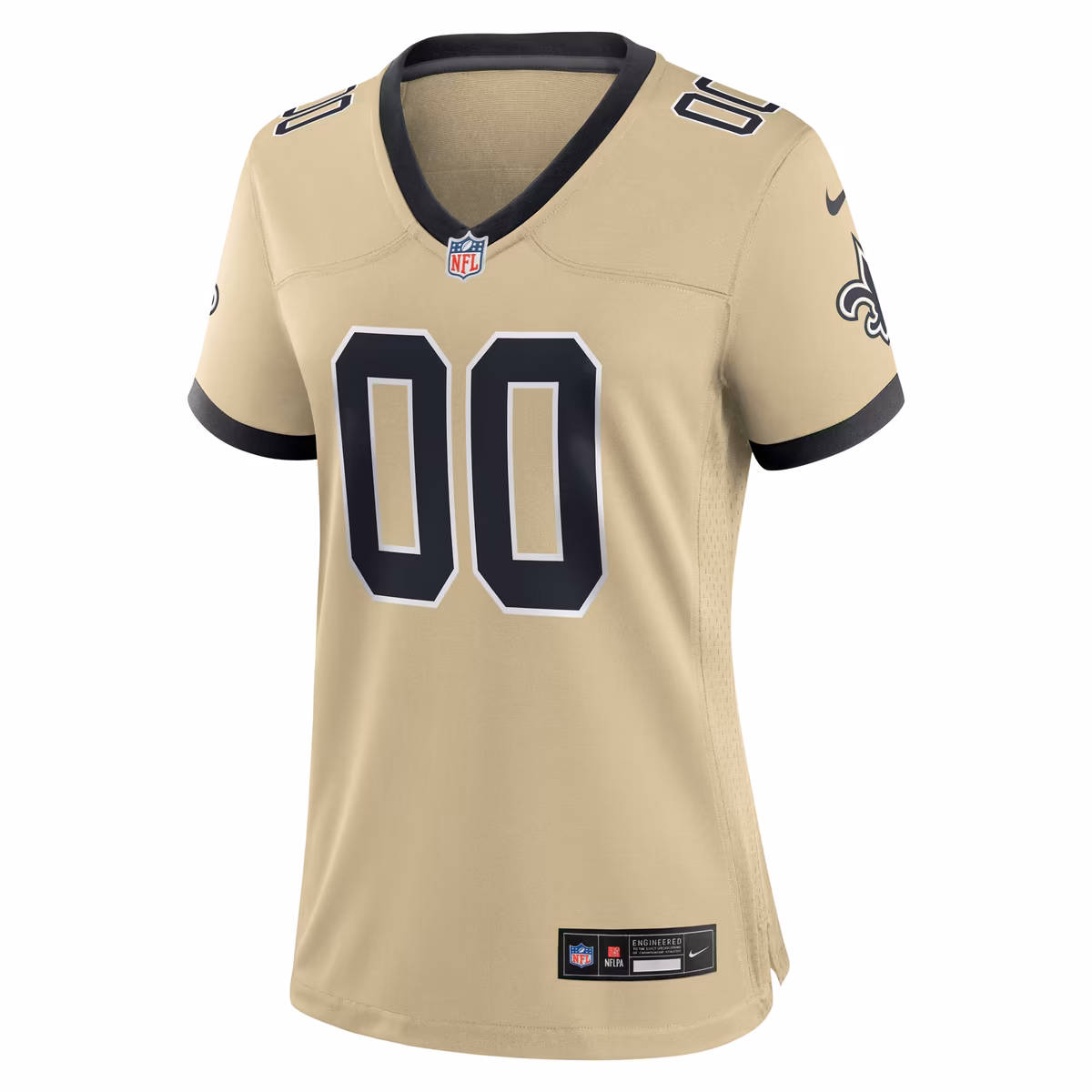 Women's Nike Gold New Orleans Saints Gameday Golds Alternate Custom Game Jersey 3 Women's Nike Gold New Orleans Saints Gameday Golds Alternate Custom Game Jersey