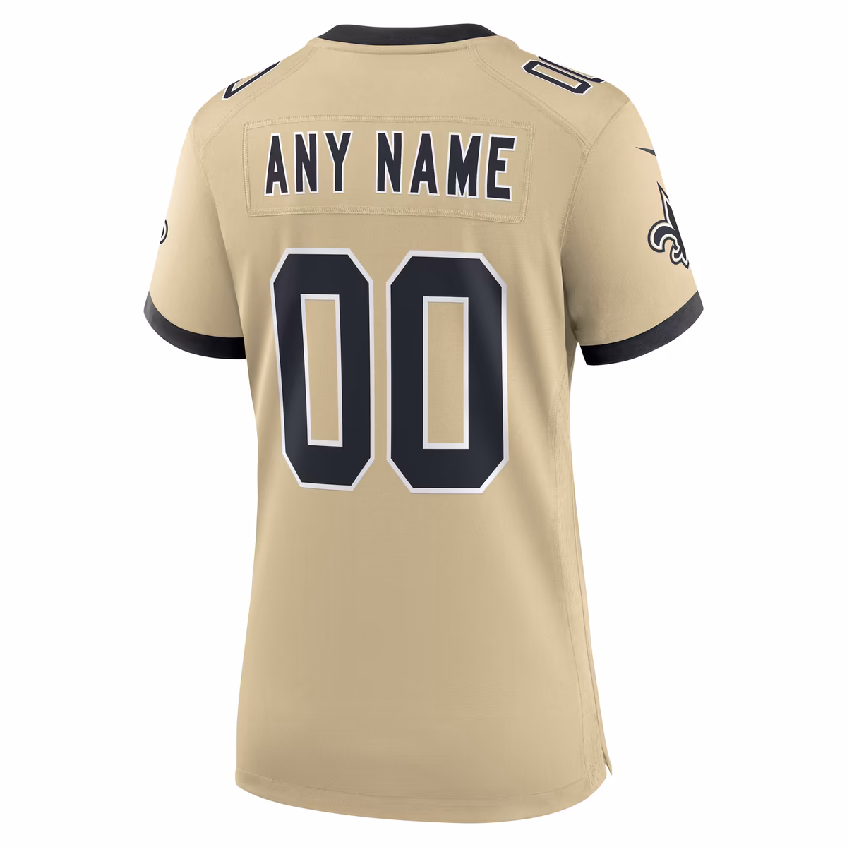 Women's Nike Gold New Orleans Saints Gameday Golds Alternate Custom Game Jersey 4 Women's Nike Gold New Orleans Saints Gameday Golds Alternate Custom Game Jersey