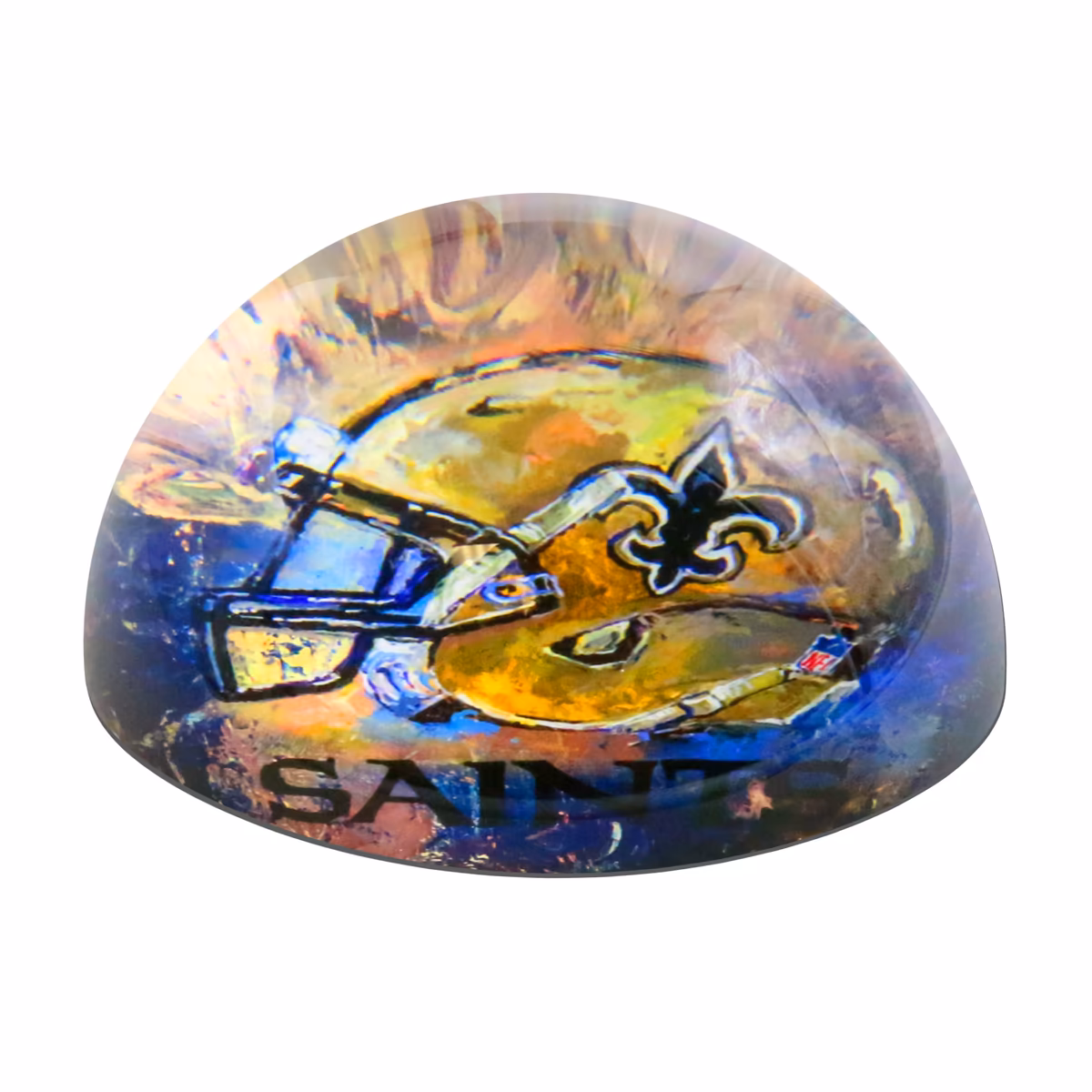 New Orleans Saints Team Pride Dome Paper Weight