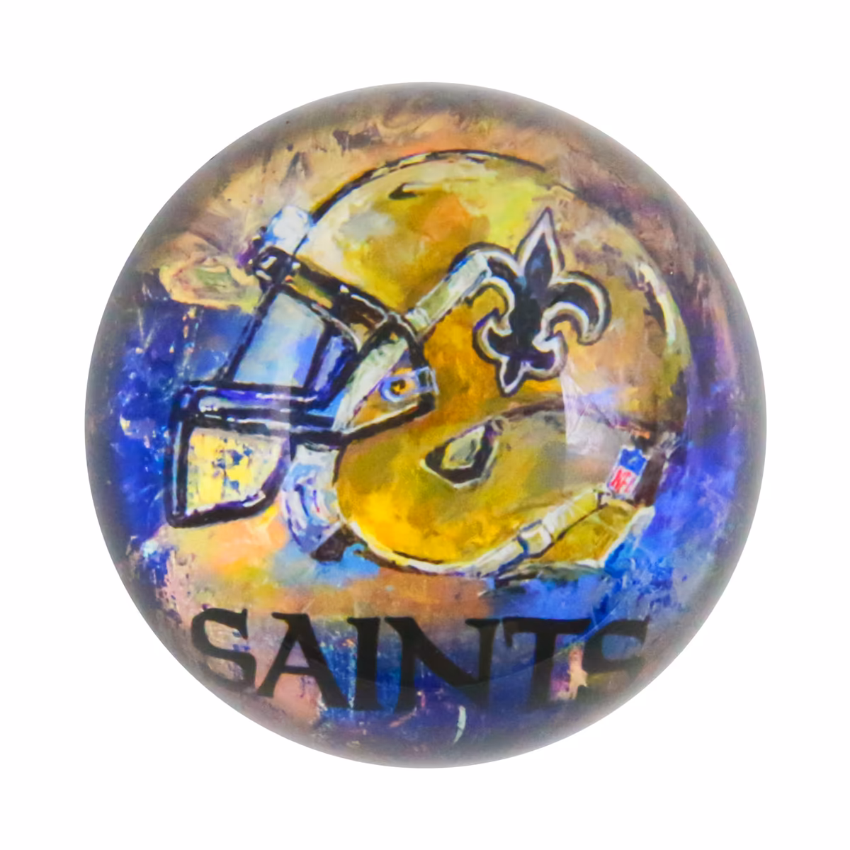 New Orleans Saints Team Pride Dome Paper Weight 3 New Orleans Saints Team Pride Dome Paper Weight