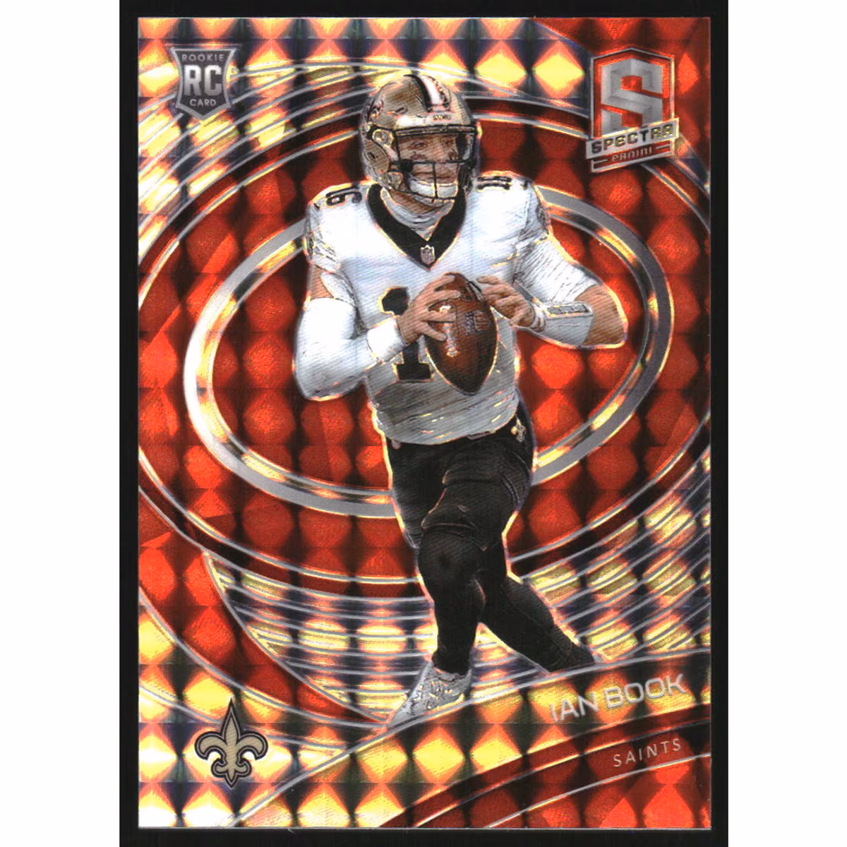 2021 Panini Spectra Neon Orange #154 Ian Book