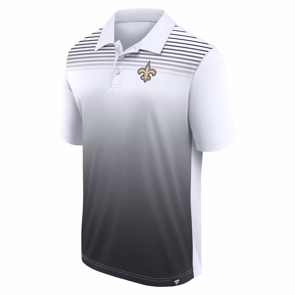 Men's Logo Athletic White New Orleans Saints Sandlot Game Polo 3 Men's Logo Athletic White New Orleans Saints Sandlot Game Polo