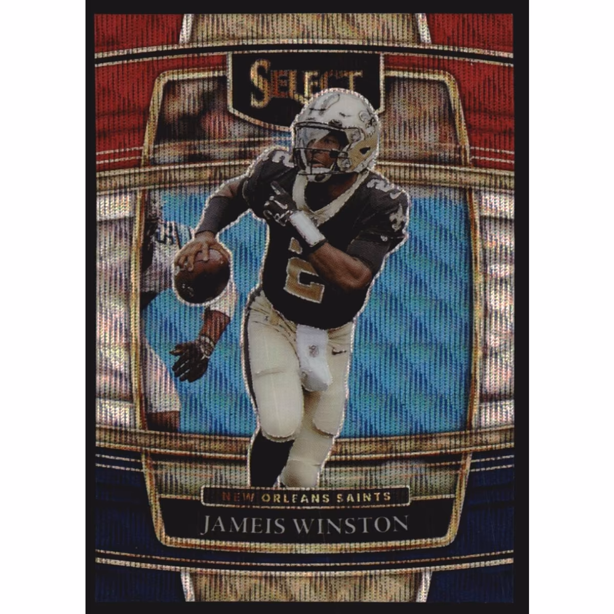 2021 Select Prizm Tri Color #25 Jameis Winston 8 2021 Select Prizm Tri Color #25 Jameis Winston