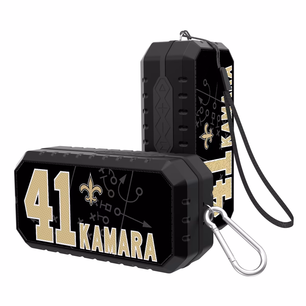 Keyscaper Alvin Kamara Black New Orleans Saints 8 Keyscaper Alvin Kamara Black New Orleans Saints