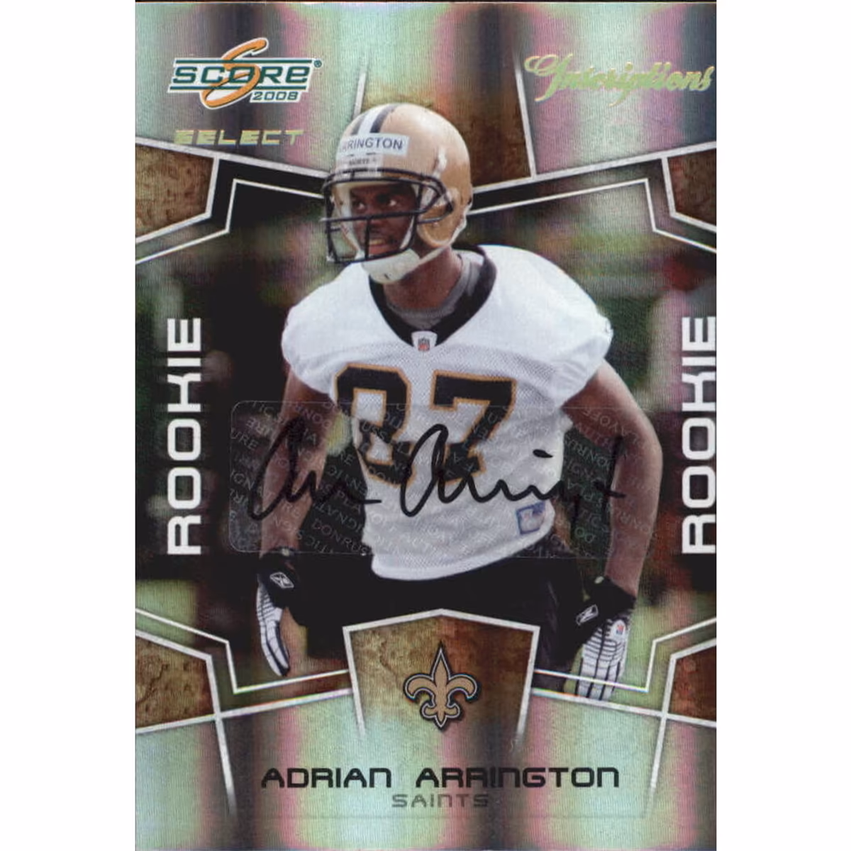 2008 Select Inscriptions #427 Adrian Arrington/750