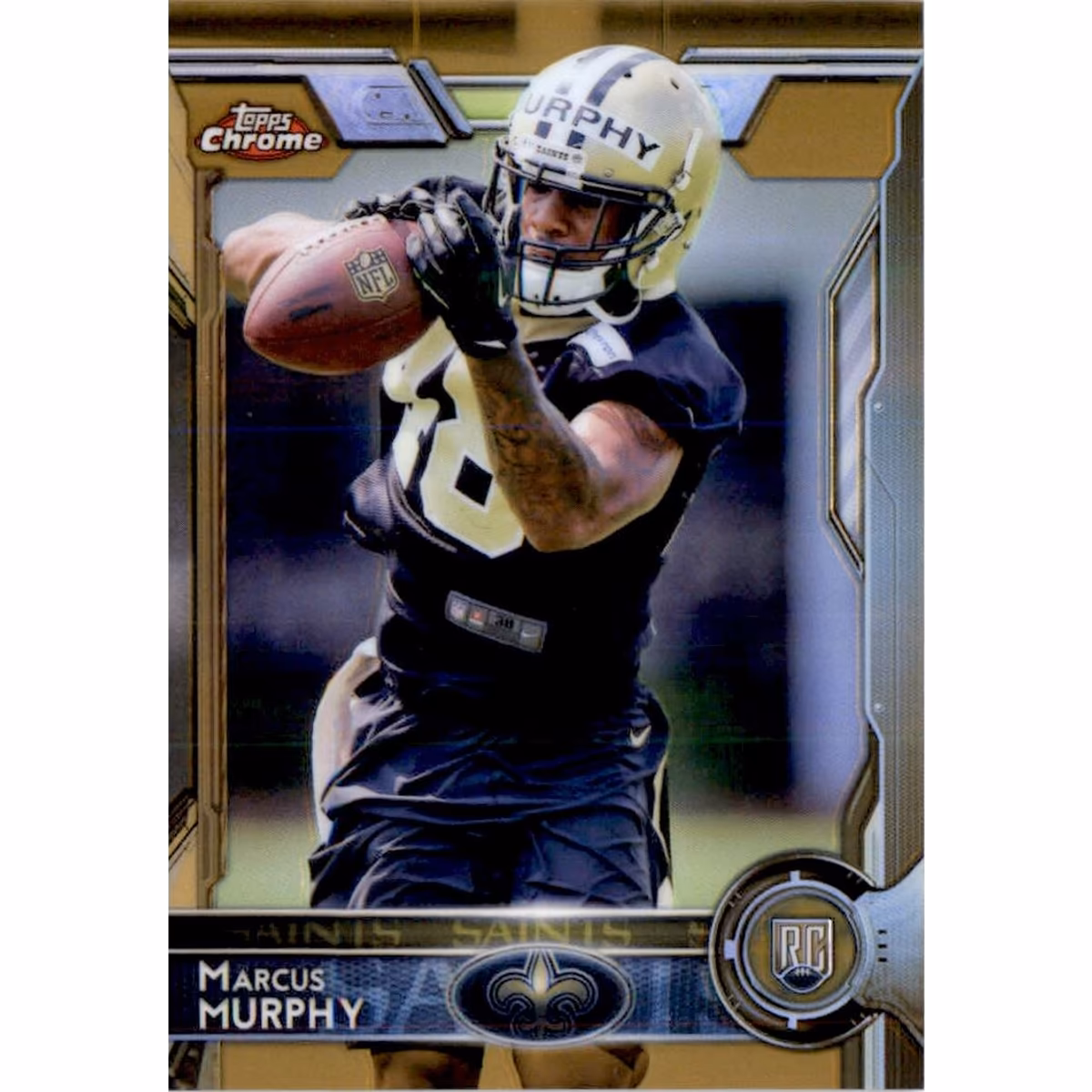 2015 Topps Chrome Gold Refractors #143 Marcus Murphy 2 2015 Topps Chrome Gold Refractors #143 Marcus Murphy