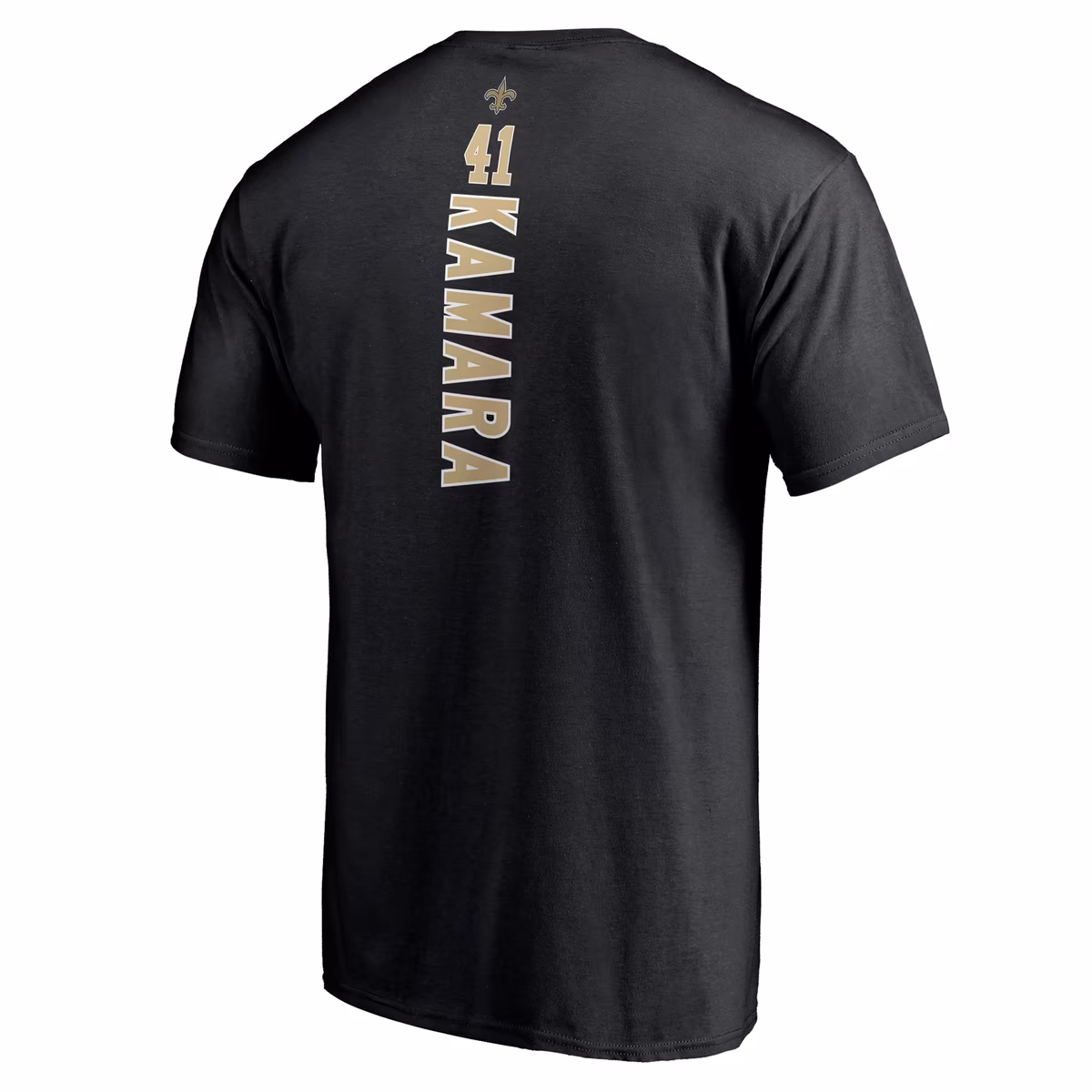 Men's Alvin Kamara Black New Orleans Saints Playmaker T-Shirt 4 Men's Alvin Kamara Black New Orleans Saints Playmaker T-Shirt