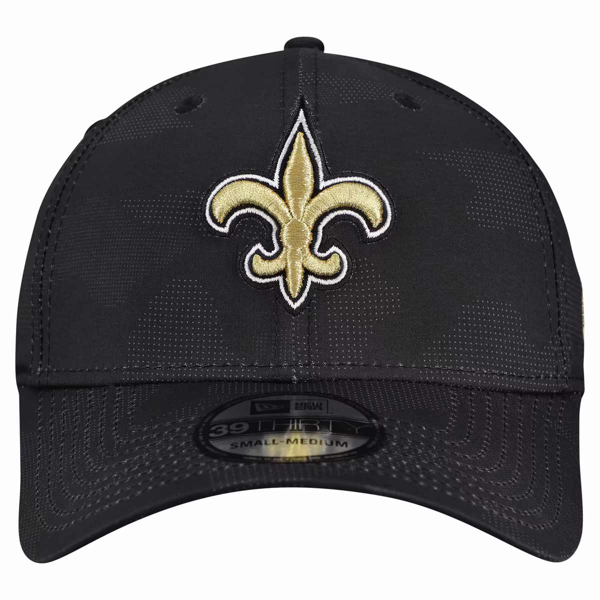 Men's New Era Black New Orleans Saints Tonal Camo 39THIRTY Stretch Fit Hat 3 Men's New Era Black New Orleans Saints Tonal Camo 39THIRTY Stretch Fit Hat