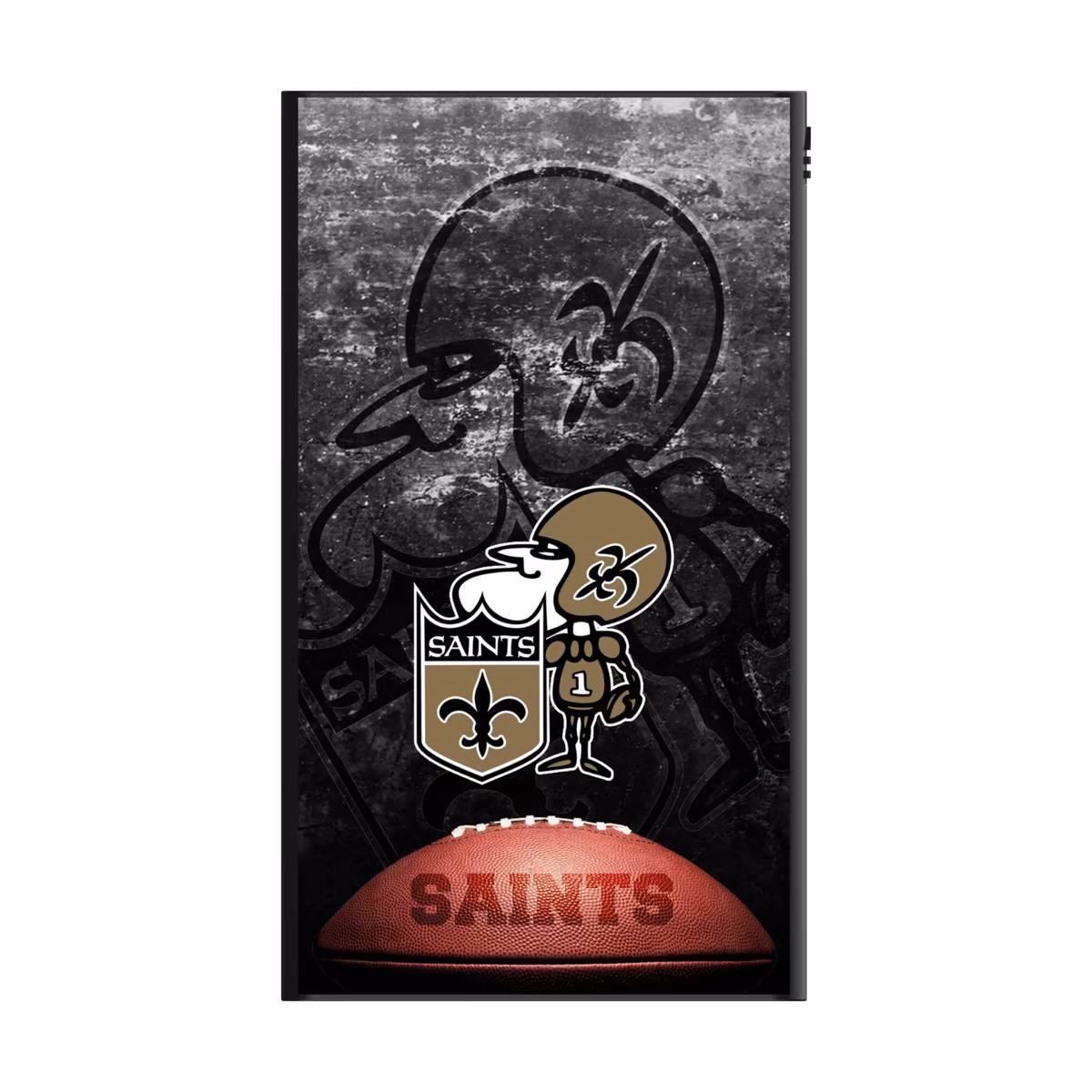 Keyscaper New Orleans Saints 5000mAh Flat Powerbank 3 Keyscaper New Orleans Saints 5000mAh Flat Powerbank