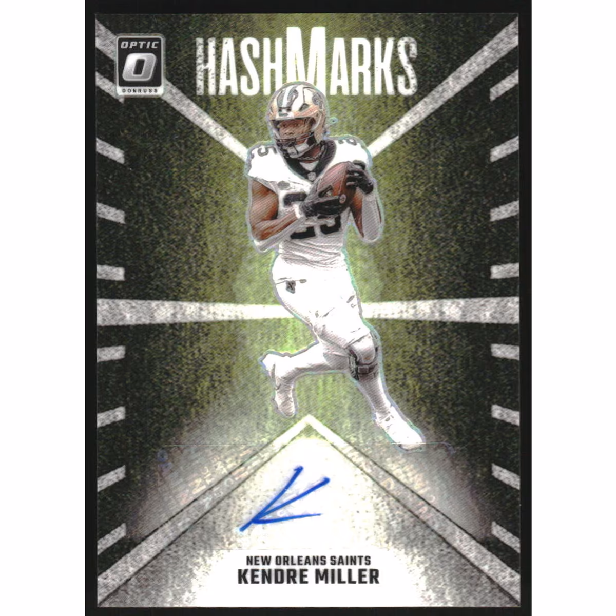 2024 Donruss Optic Hash Marks #36 Kendre Miller 7 2024 Donruss Optic Hash Marks #36 Kendre Miller
