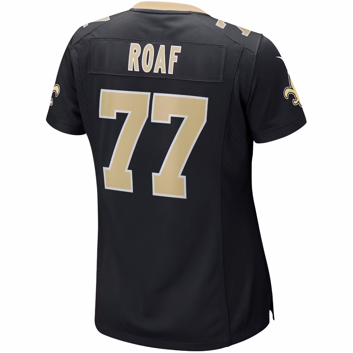 Women's Nike Willie Roaf Black New Orleans Saints Game Retired Player Jersey 4 Women's Nike Willie Roaf Black New Orleans Saints Game Retired Player Jersey