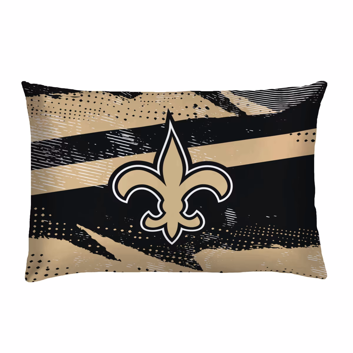 New Orleans Saints Slanted Stripe 4-Piece Twin Bed Set 4 New Orleans Saints Slanted Stripe 4-Piece Twin Bed Set
