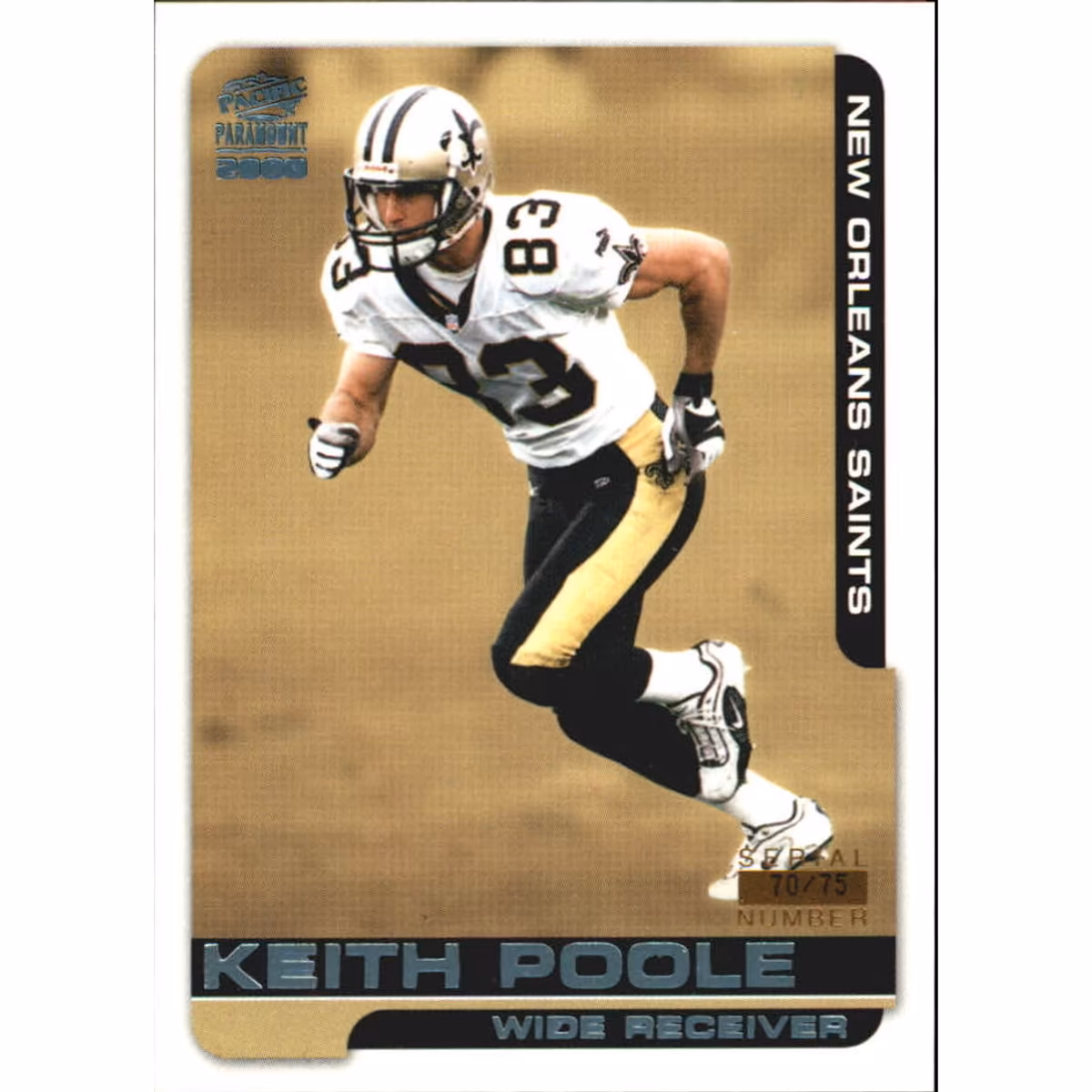 2000 Paramount Platinum Blue #151 Keith Poole
