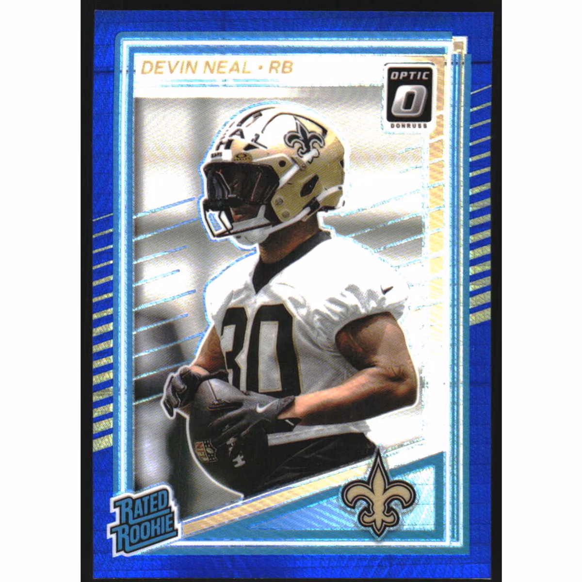 2025 Donruss Optic Blue Hyper #282 Devin Neal RR