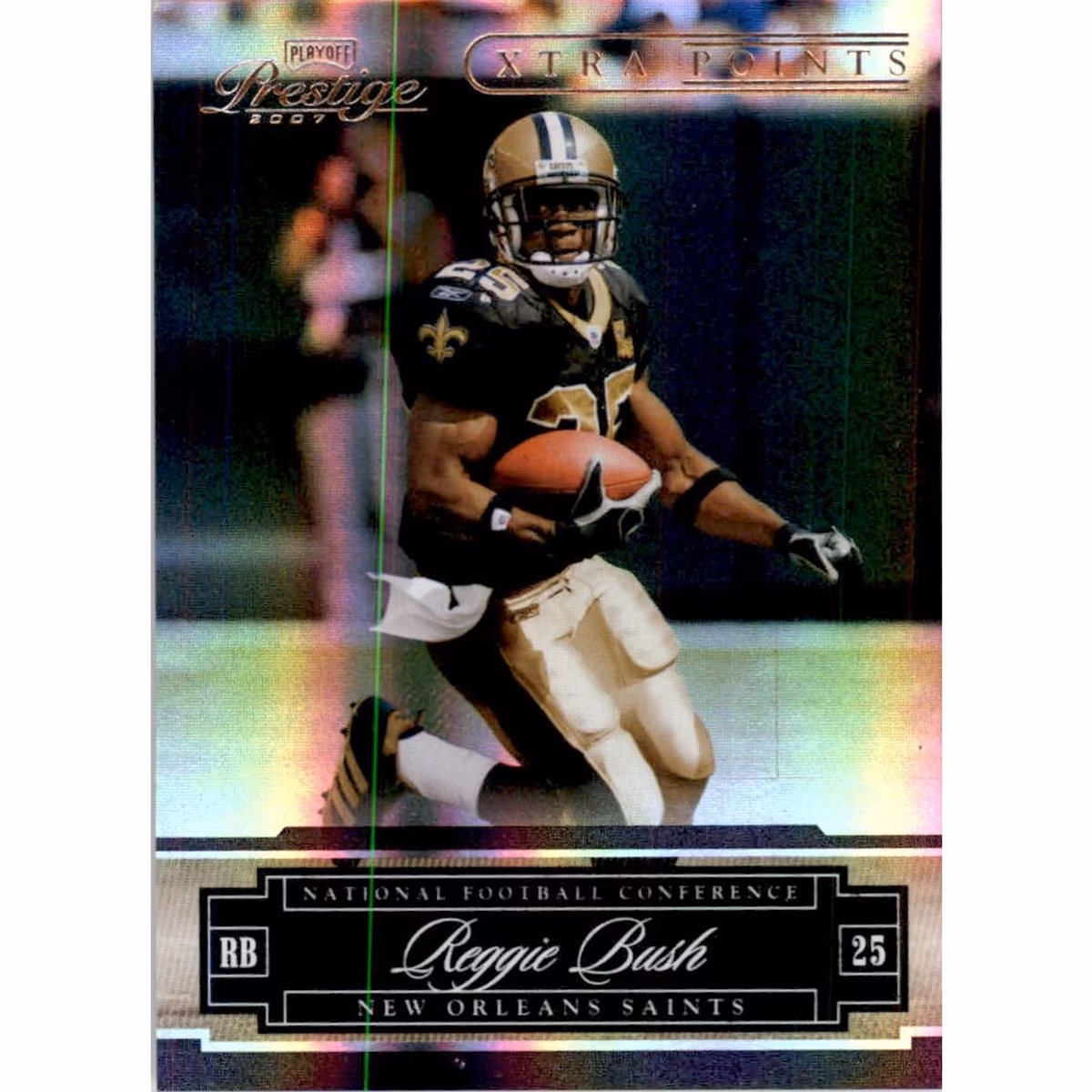 2007 Playoff Prestige Xtra Points Purple #93 Reggie Bush 8 2007 Playoff Prestige Xtra Points Purple #93 Reggie Bush