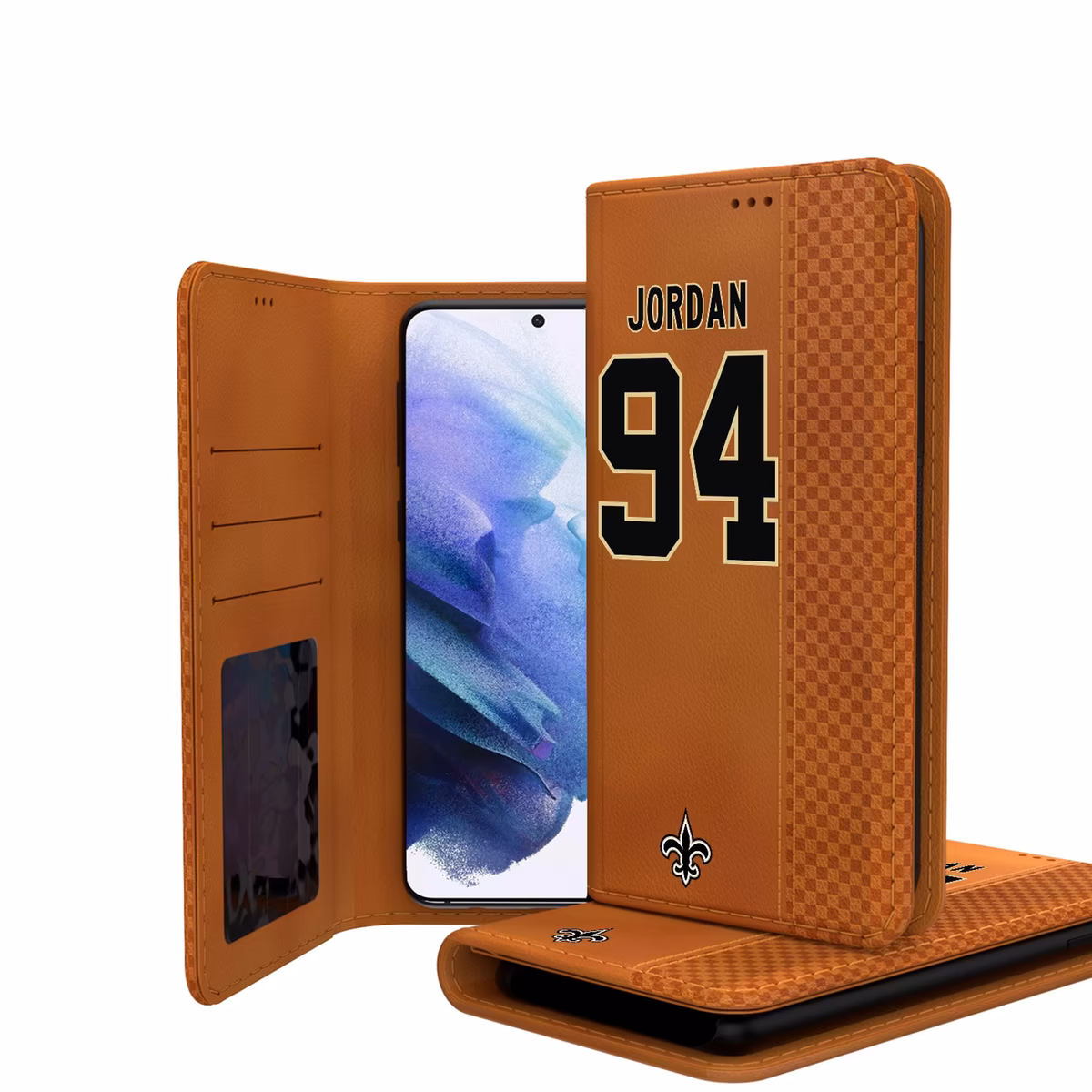 Keyscaper Cameron Jordan Brown New Orleans Saints Galaxy Folio Case 8 Keyscaper Cameron Jordan Brown New Orleans Saints Galaxy Folio Case