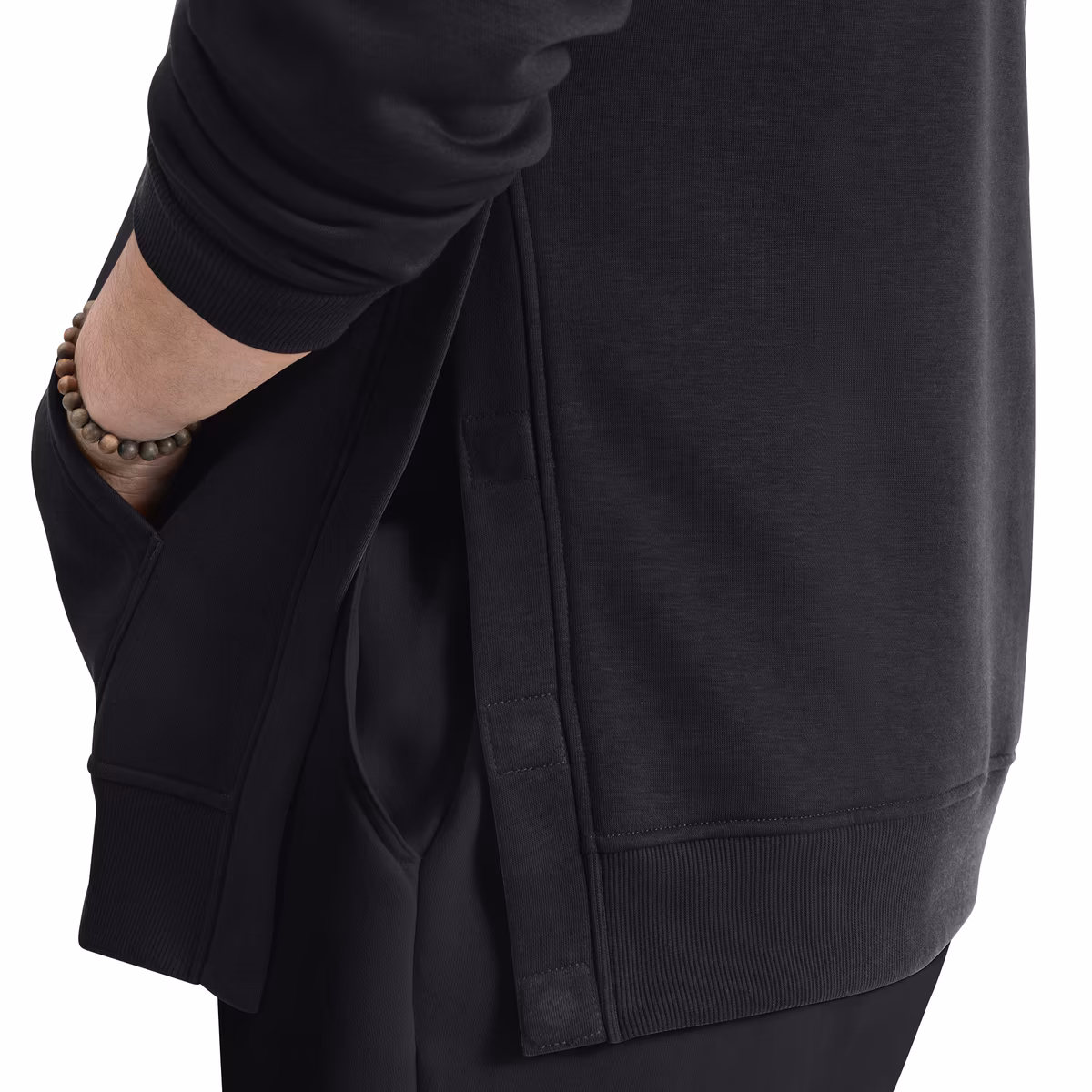 Men's G-III Sports by Carl Banks Black New Orleans Saints Adaptive Fleece Hoodie 8 Men's G-III Sports by Carl Banks Black New Orleans Saints Adaptive Fleece Hoodie