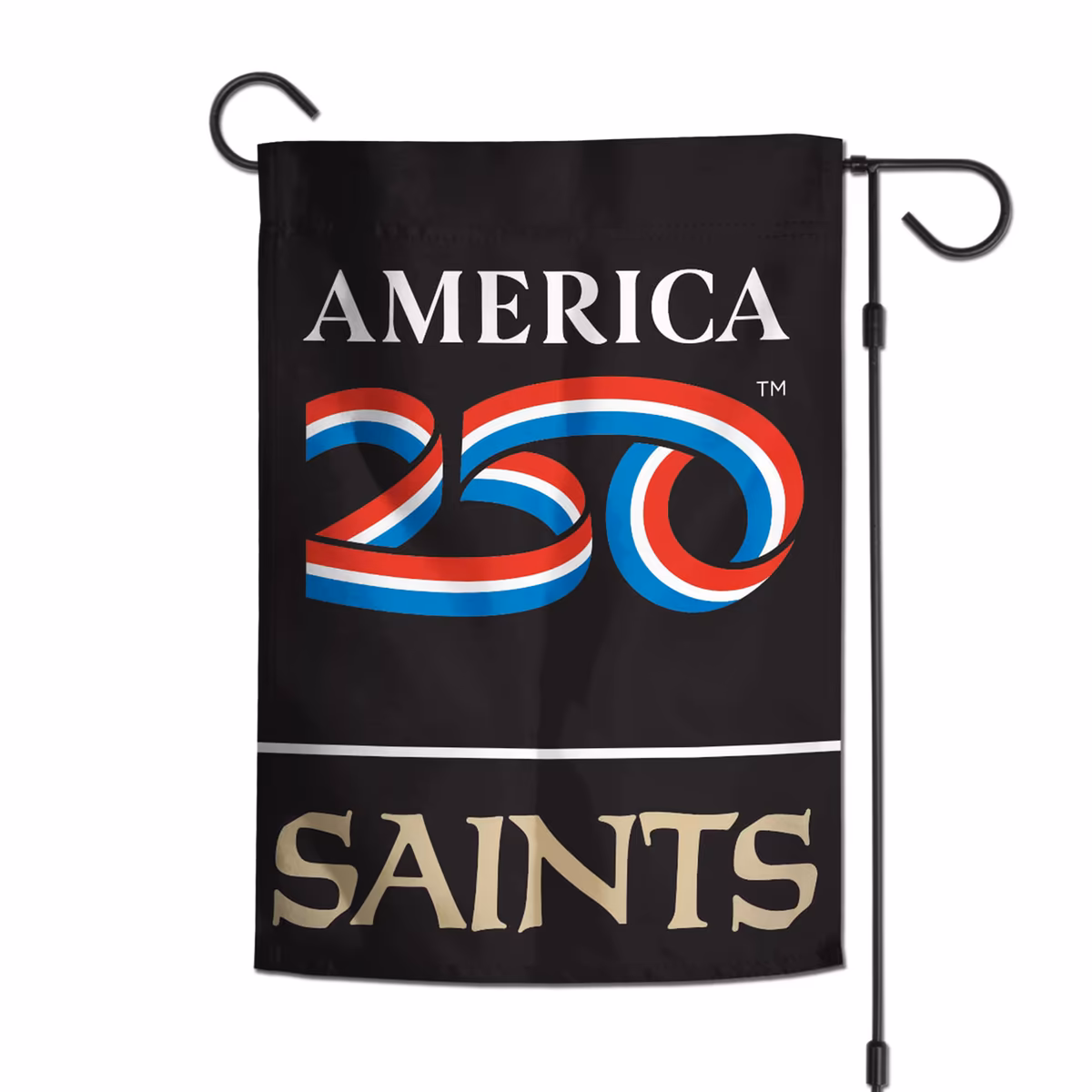 WinCraft New Orleans Saints 12" x 18" Double-Sided America 250 Garden Flag 3 WinCraft New Orleans Saints 12" x 18" Double-Sided America 250 Garden Flag