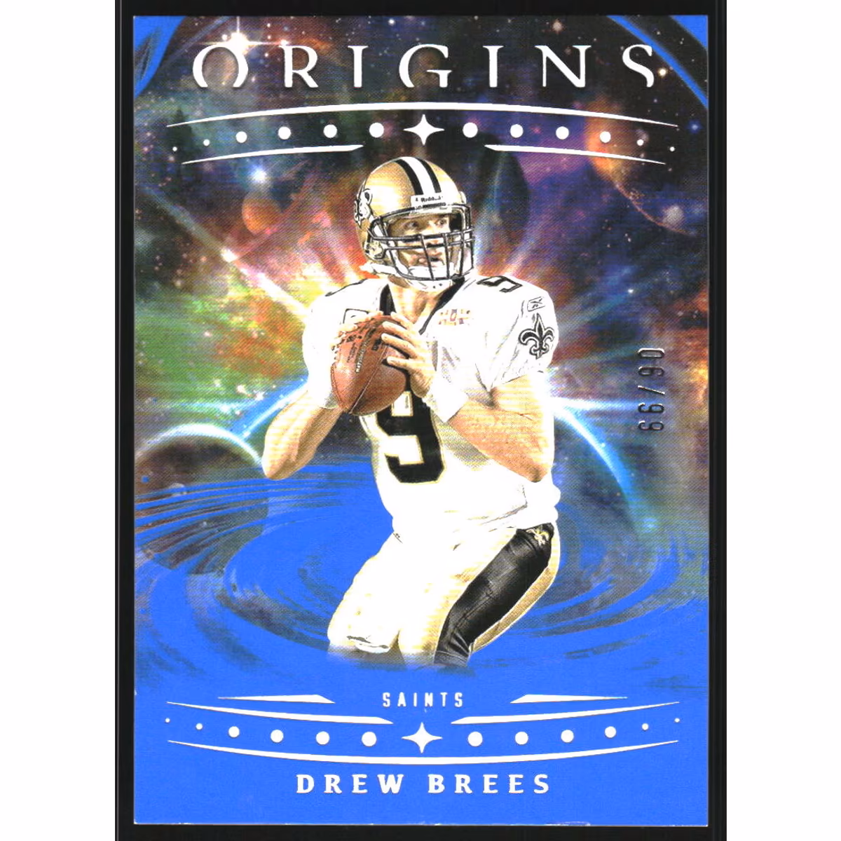 2025 Panini Origins Blue #32 Drew Brees 2 2025 Panini Origins Blue #32 Drew Brees