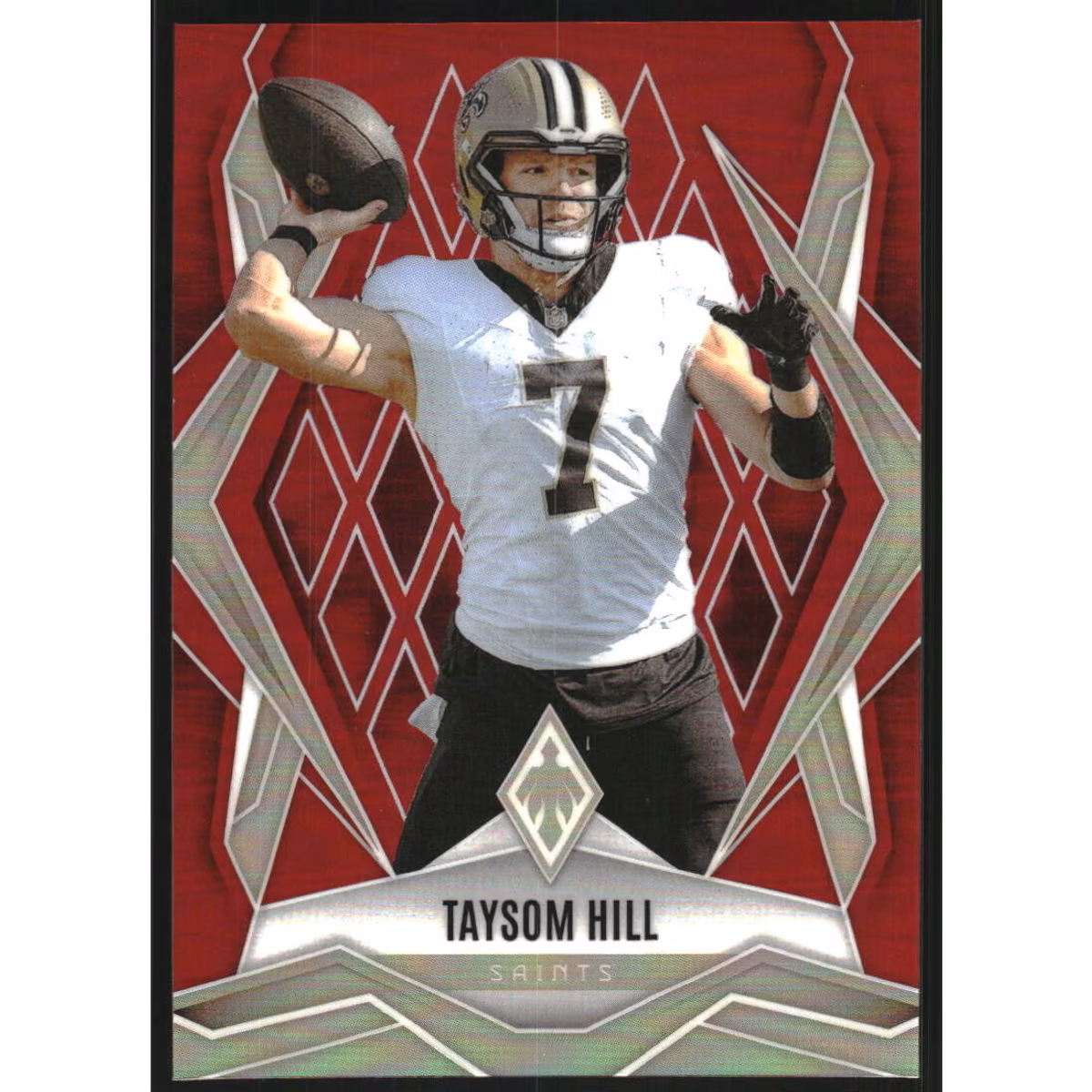 2025 Panini Phoenix Red #51 Taysom Hill 11 2025 Panini Phoenix Red #51 Taysom Hill