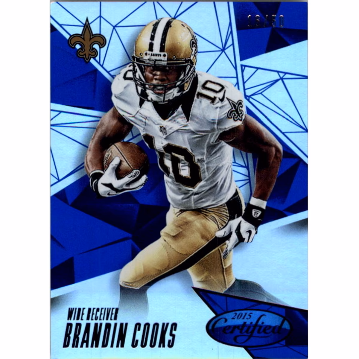 2015 Certified Mirror Blue #96 Brandin Cooks