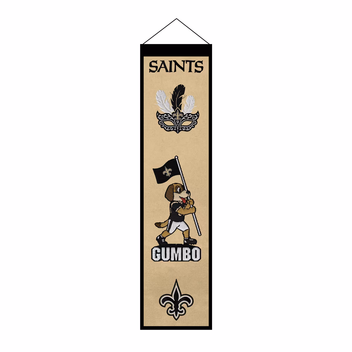 New Orleans Saints 8" x 32" Icons Banner