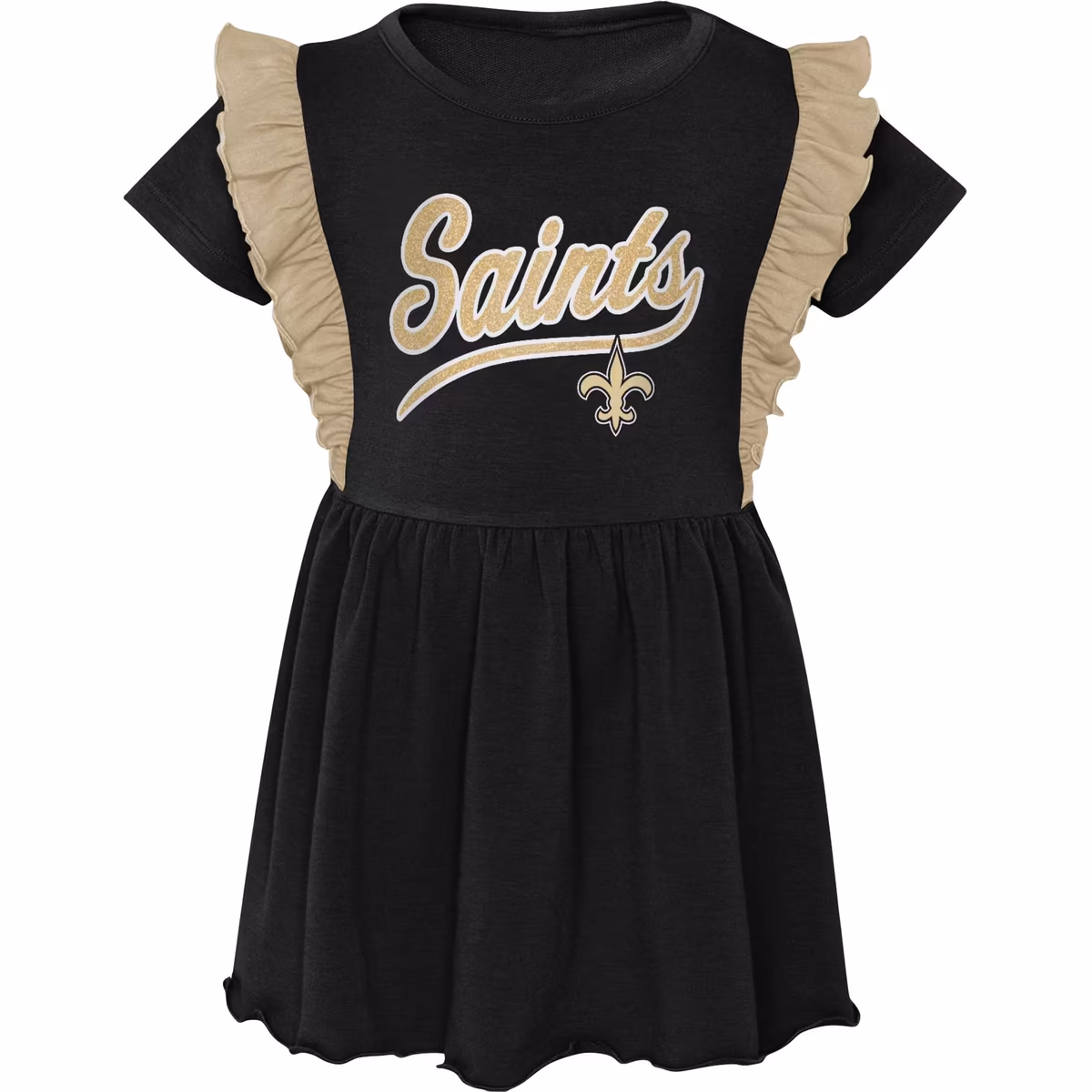 Girls Preschool Black New Orleans Saints Too Cute Tri-Blend Dress 3 Girls Preschool Black New Orleans Saints Too Cute Tri-Blend Dress