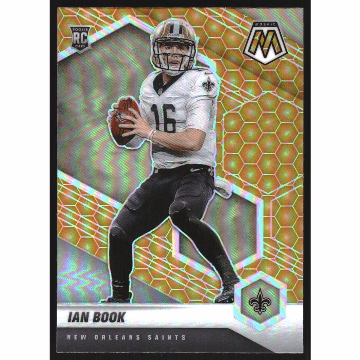 2021 Panini Mosaic Honeycomb #327 Ian Book 8 2021 Panini Mosaic Honeycomb #327 Ian Book