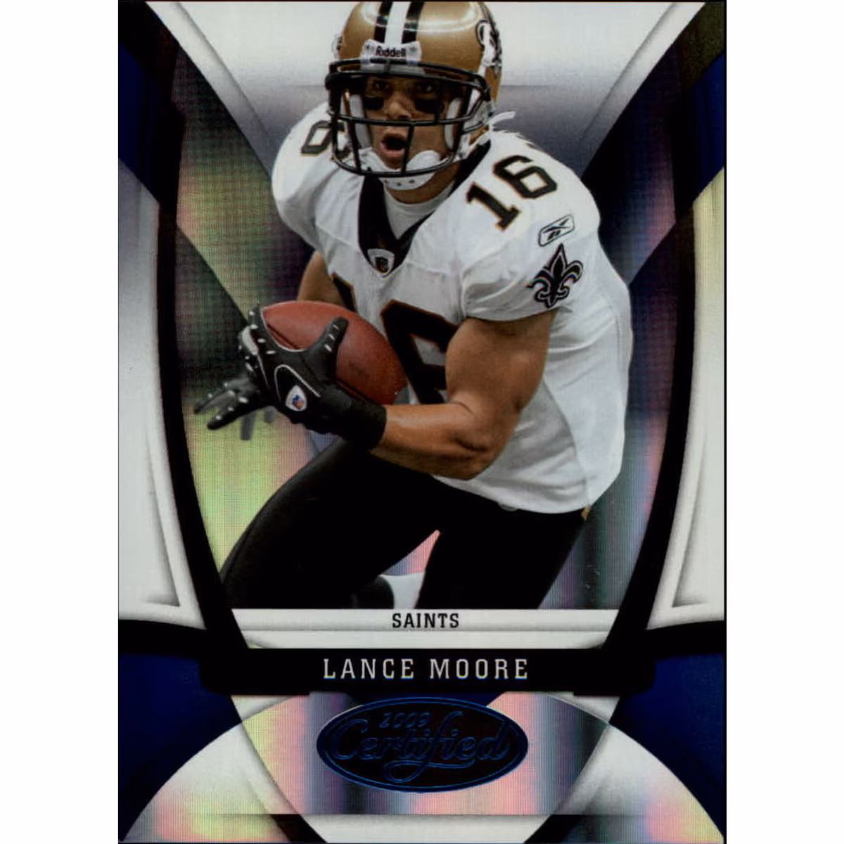 2009 Certified Mirror Blue #78 Lance Moore