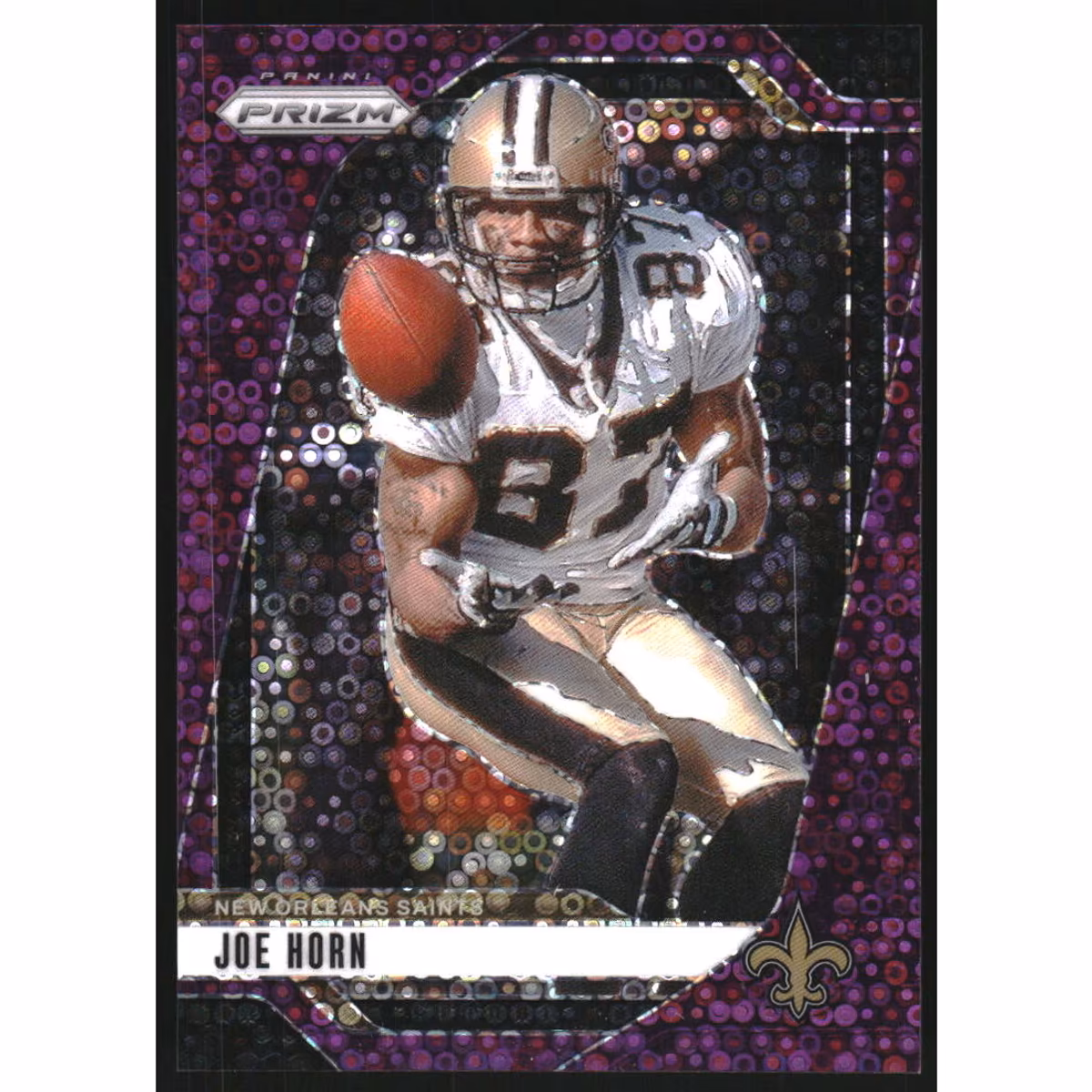 2024 Panini Prizm Prizms No Huddle Purple #210 Joe Horn 8 2024 Panini Prizm Prizms No Huddle Purple #210 Joe Horn