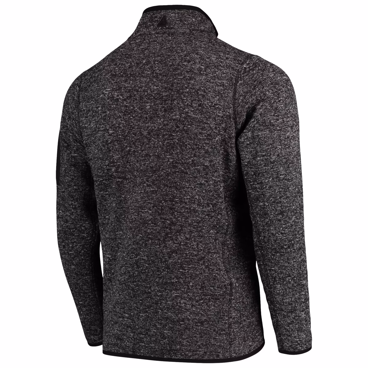 Men's Antigua Heather Black New Orleans Saints Fortune Quarter-Zip Pullover Jacket 4 Men's Antigua Heather Black New Orleans Saints Fortune Quarter-Zip Pullover Jacket
