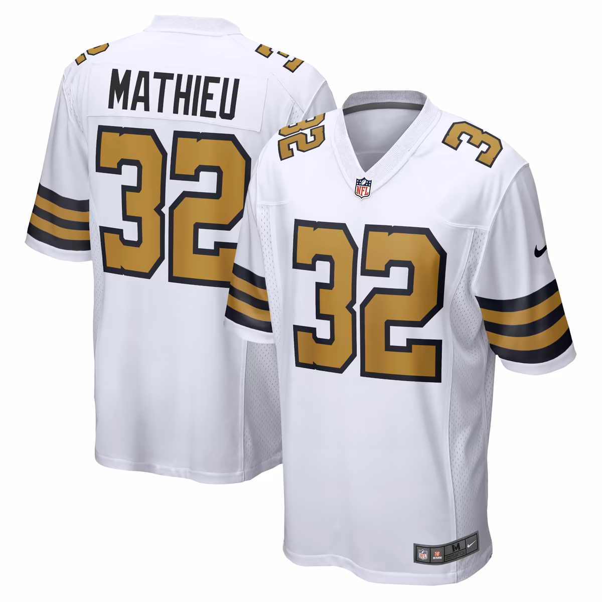 Men's Nike Tyrann Mathieu White New Orleans Saints Alternate Game Jersey