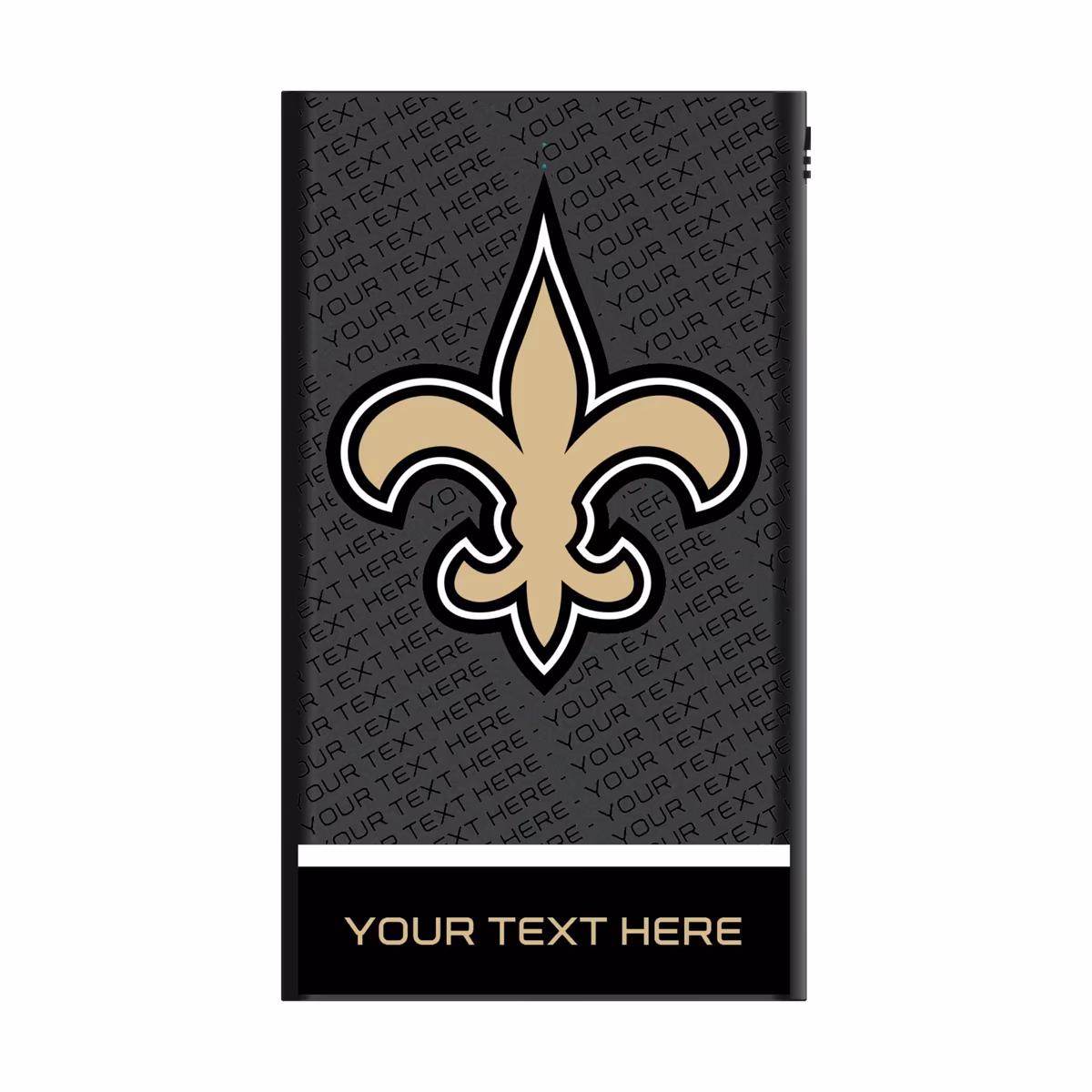 Keyscaper New Orleans Saints Personalized 5000mAh Flat Powerbank 3 Keyscaper New Orleans Saints Personalized 5000mAh Flat Powerbank
