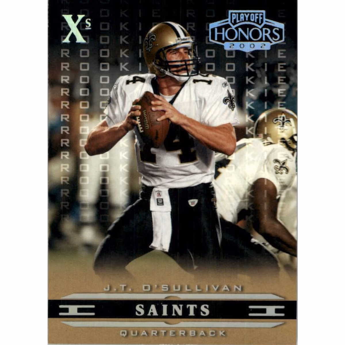 2002 Playoff Honors X's #105 J.T. O'Sullivan 10 2002 Playoff Honors X's #105 J.T. O'Sullivan