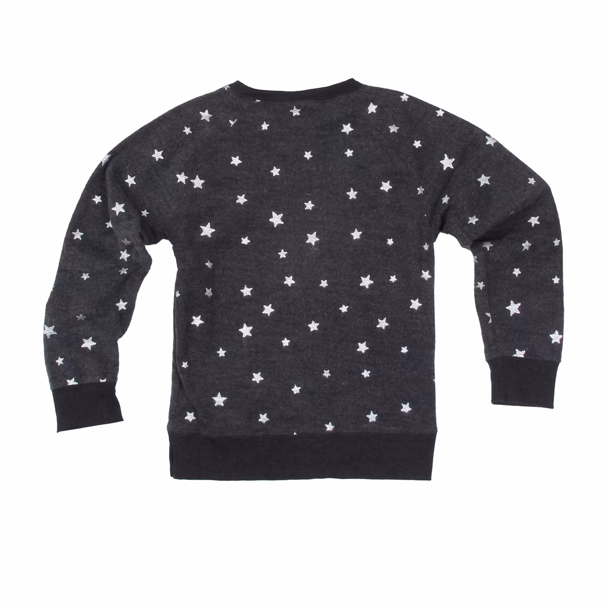 Girls Youth Wes & Willy Black New Orleans Saints Shimmer Star Reverse Sweatshirt 3 Girls Youth Wes & Willy Black New Orleans Saints Shimmer Star Reverse Sweatshirt