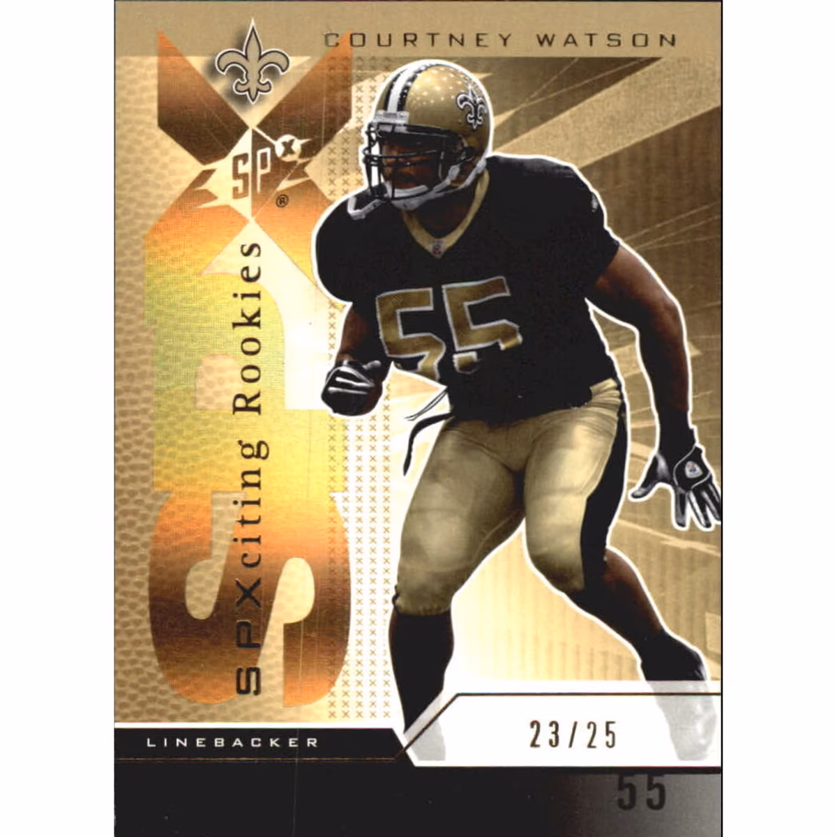 2004 SPx Spectrum Gold #147 Courtney Watson