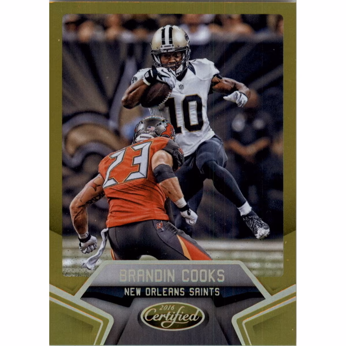 2016 Certified Mirror Gold #47 Brandin Cooks
