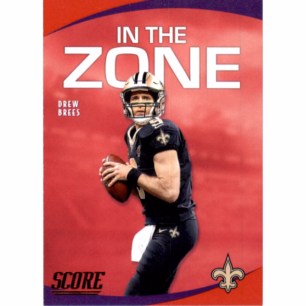 2020 Score In the Zone Red #20 Drew Brees 15 2020 Score In the Zone Red #20 Drew Brees