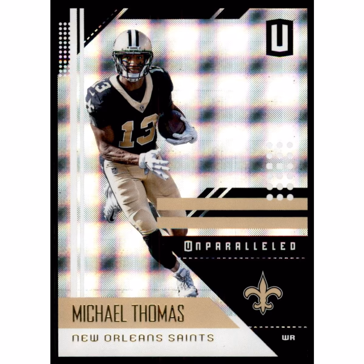 2018 Panini Unparalleled Superplaid #135 Michael Thomas