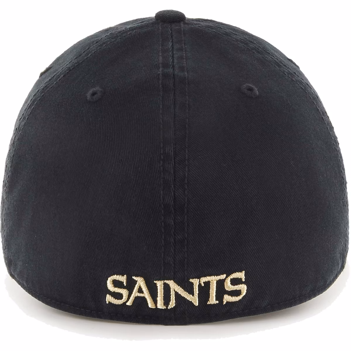 Men's '47 Black New Orleans Saints Franchise Logo Fitted Hat 3 Men's '47 Black New Orleans Saints Franchise Logo Fitted Hat