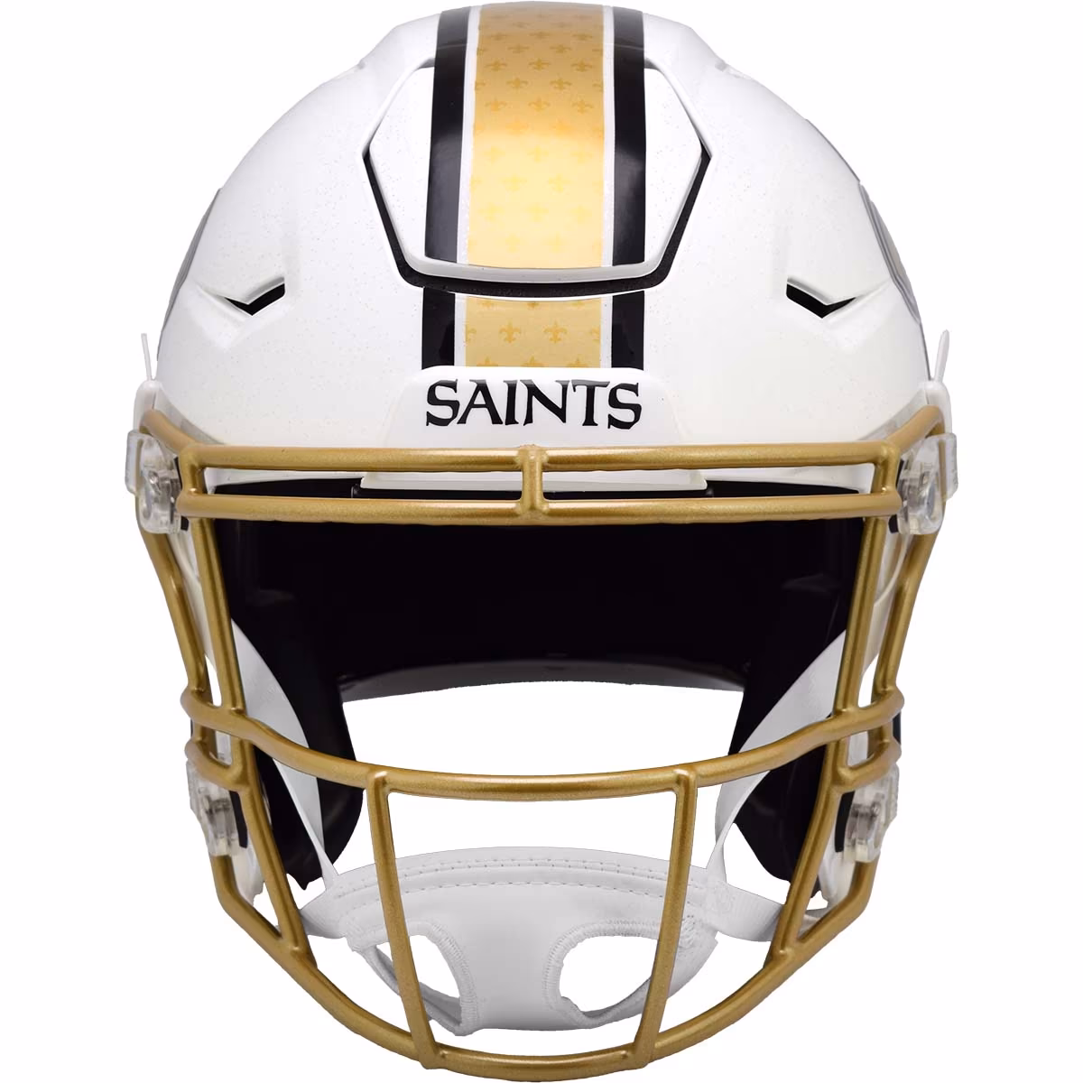 New Orleans Saints 2025 Alternate Riddell Speed Flex Authentic Helmet 3 New Orleans Saints 2025 Alternate Riddell Speed Flex Authentic Helmet