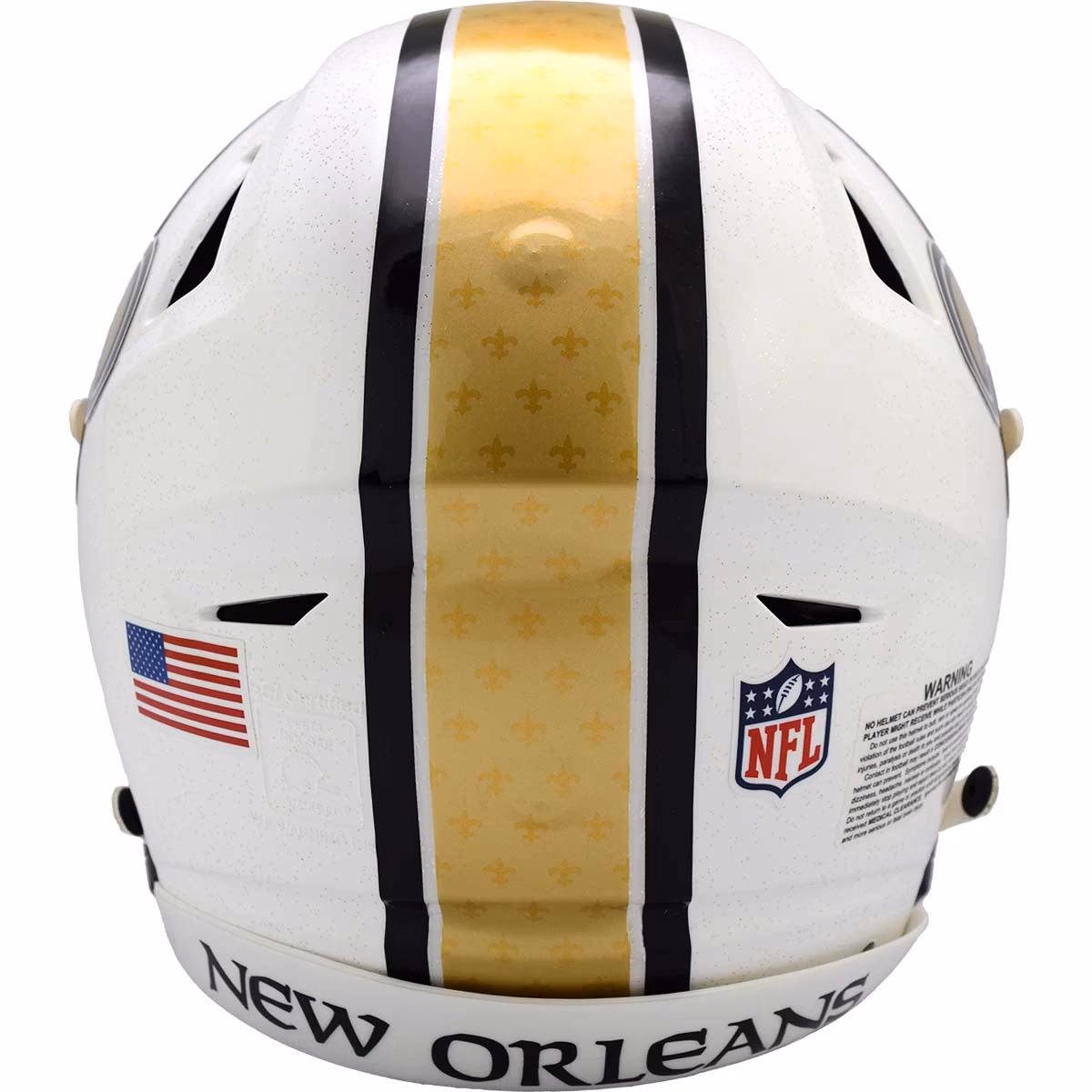 New Orleans Saints 2025 Alternate Riddell Speed Flex Authentic Helmet 4 New Orleans Saints 2025 Alternate Riddell Speed Flex Authentic Helmet