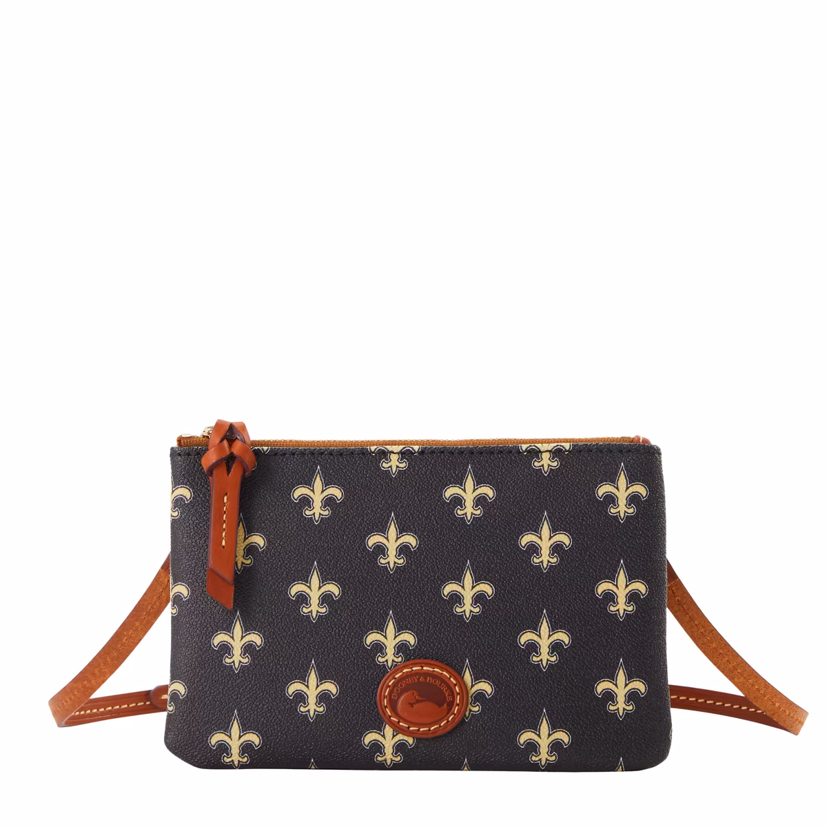 Dooney & Bourke New Orleans Saints Top Zip Crossbody Bag 8 Dooney & Bourke New Orleans Saints Top Zip Crossbody Bag